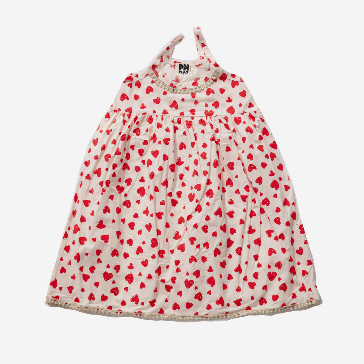 Red Heart Print Dress 8 Red Heart Print Dress 8