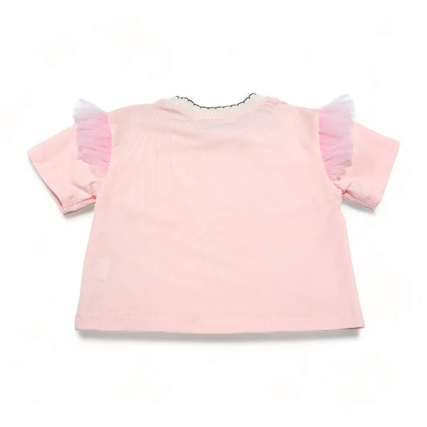 PINK NECKLACE TEE