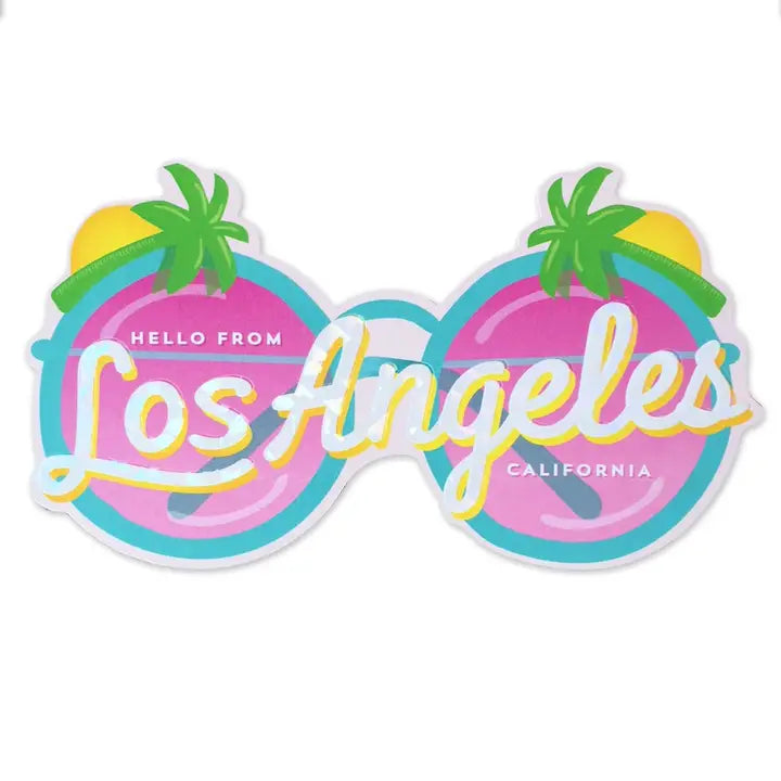 LOS ANGELES SUNGLASSES CARD
