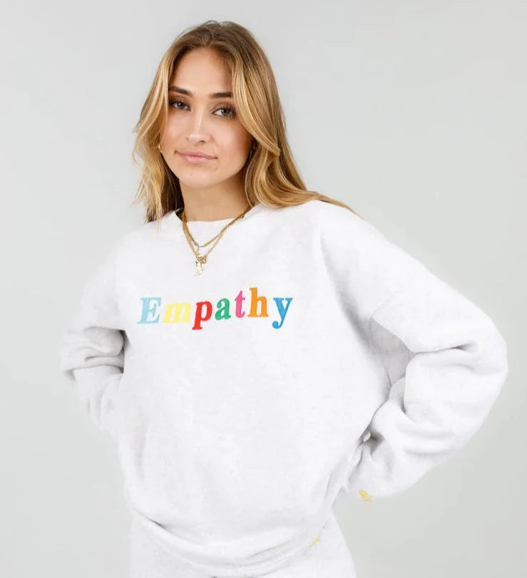 EMPATHY ALWAYS GREY SWEATSHIRT