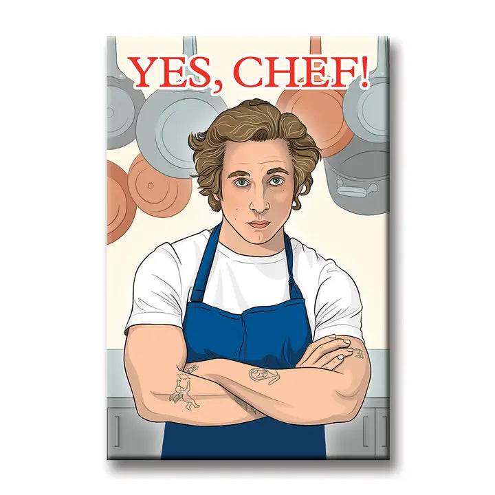 YES CHEF MAGNET