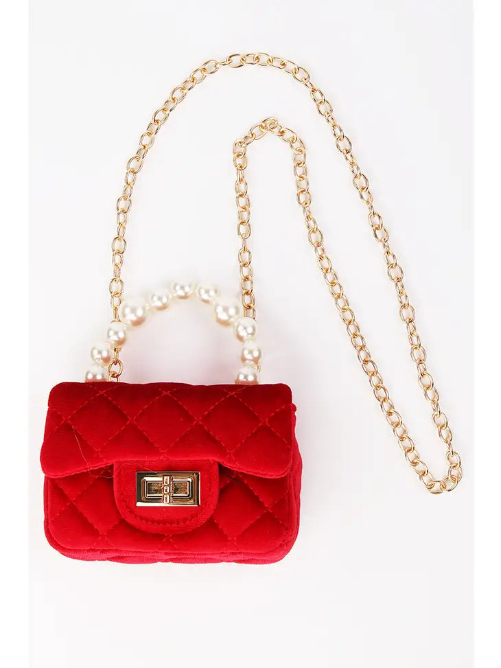 Red velvet hot sale chanel bag