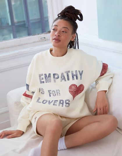 EMPATHY IS FOR LOVERS CREWNECK