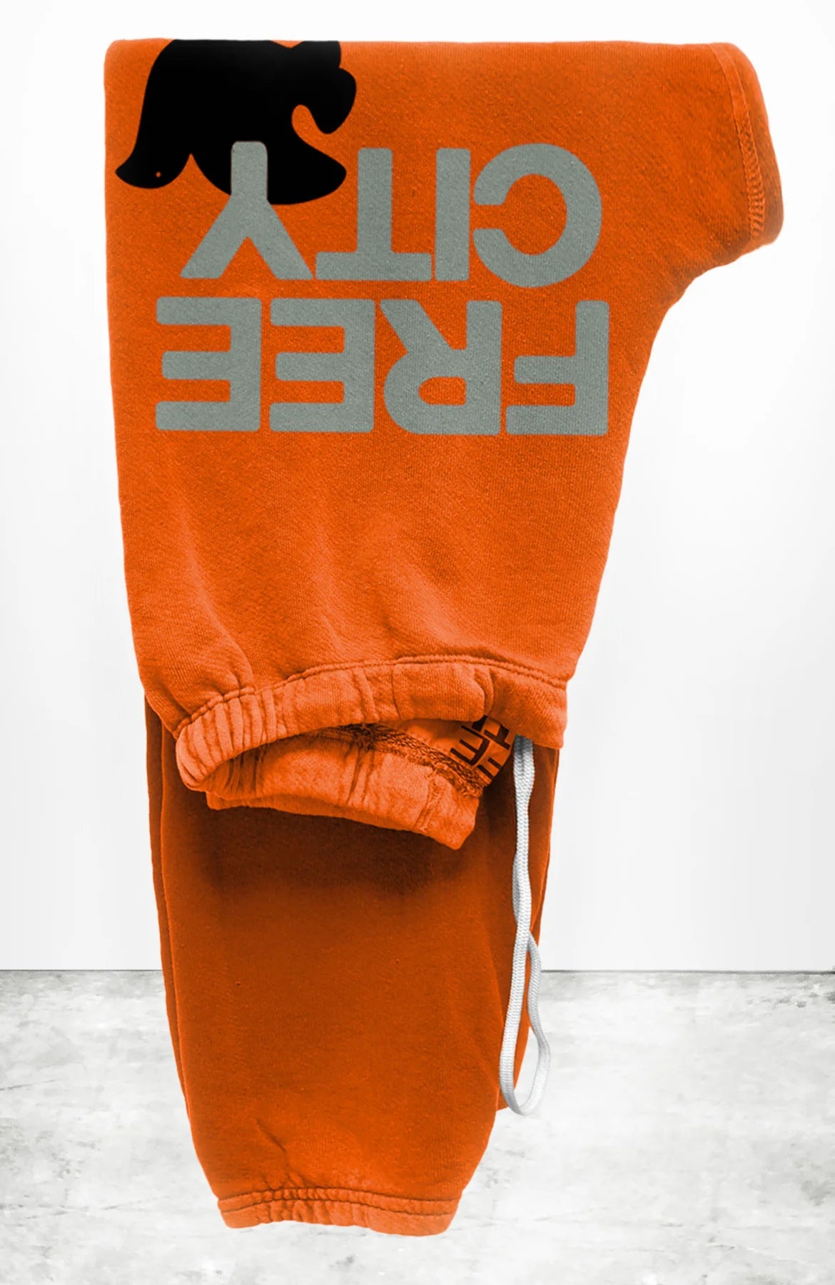 FREECITY LARGE SWEATPANT ORANGE MACHINE