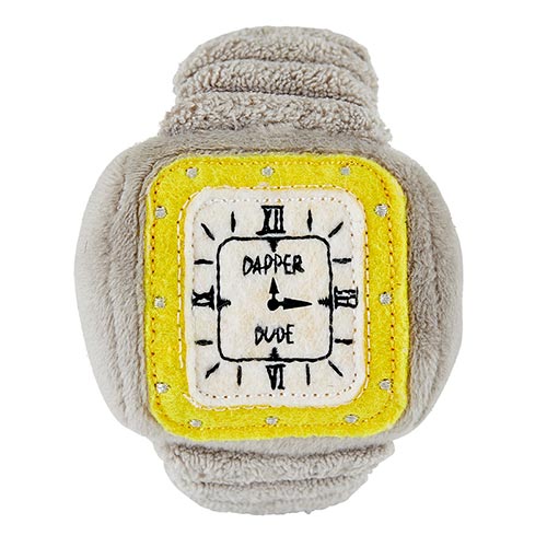 BABY PLUSH WATCH RATTLE TOY