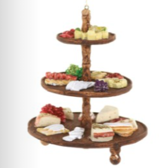 CHARCUTERIE TIERED TRAY ORNAMENT
