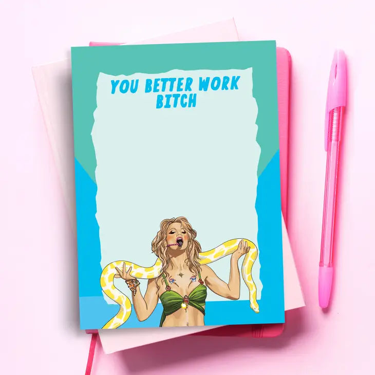 BRITNEY SPEARS FUNNY TO DO PLANNER