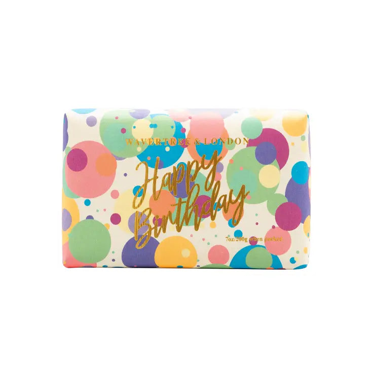 HAPPY BIRTHDAY (CONFETTI) SOAP BAR Kitson LA