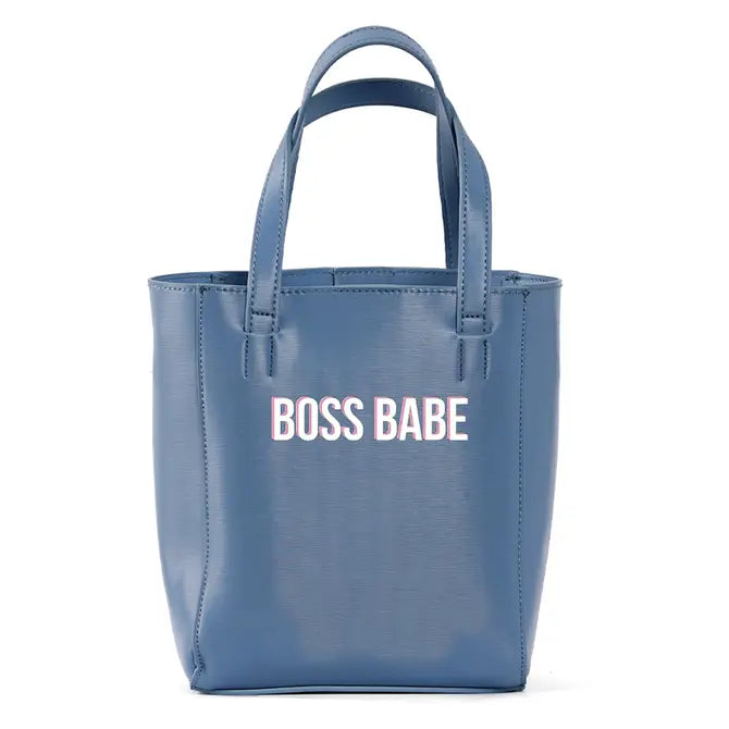 DENIM BLUE BOSS BABE BUCKET BAG – Kitson LA