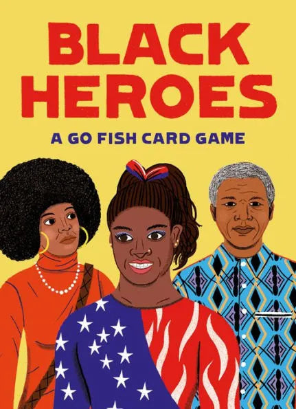 BLACK HEROES GO FISH CARD GAME