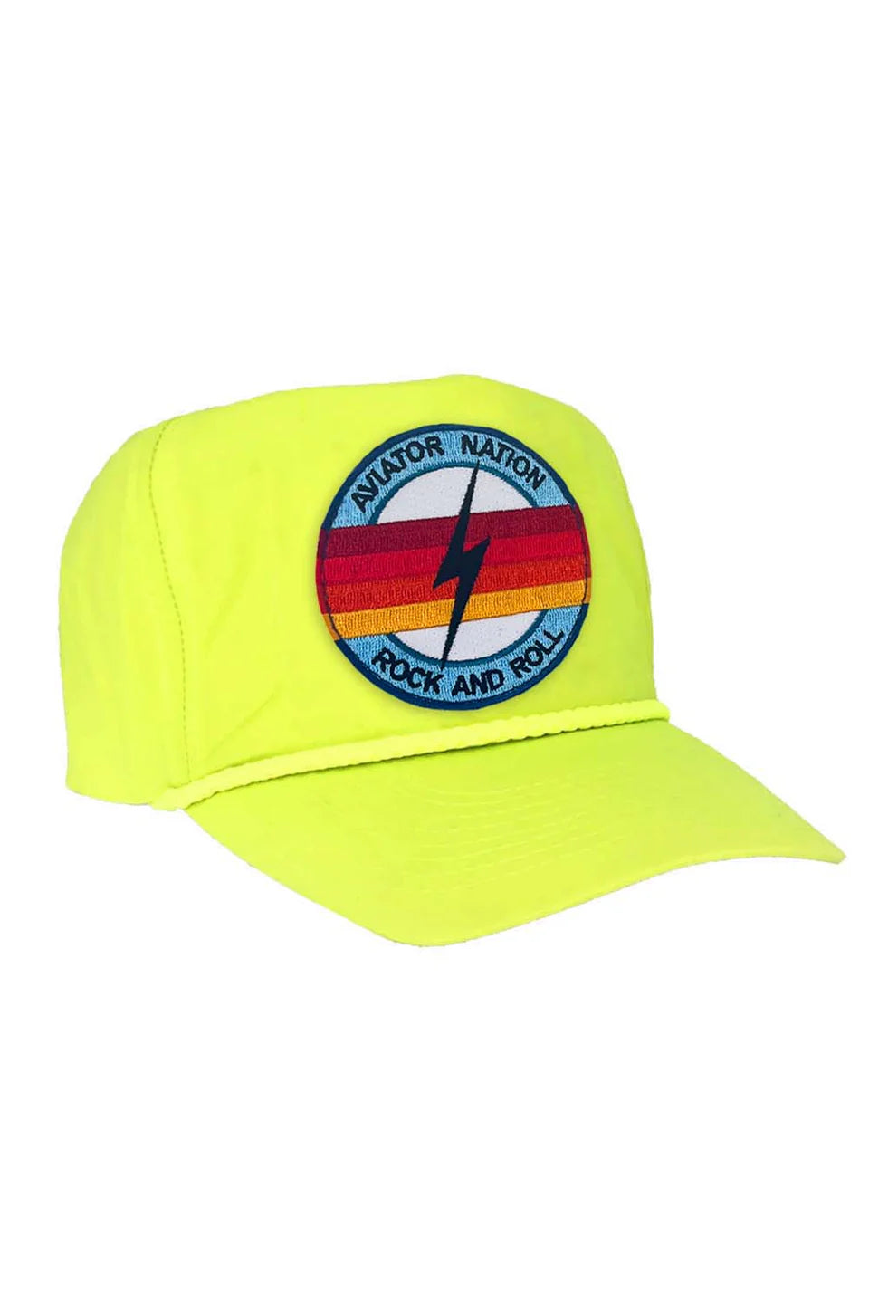 NWOT Aviator Nation Neon Yellow Bolt Trucker Hat Aviator Nation | Accessories | Aviator Nation Vintage Bolt  main image 4