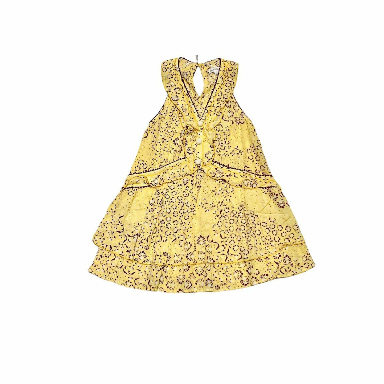 MAE YELLOW MINI DRESS Kitson LA MAE YELLOW MINI DRESS Kitson LA