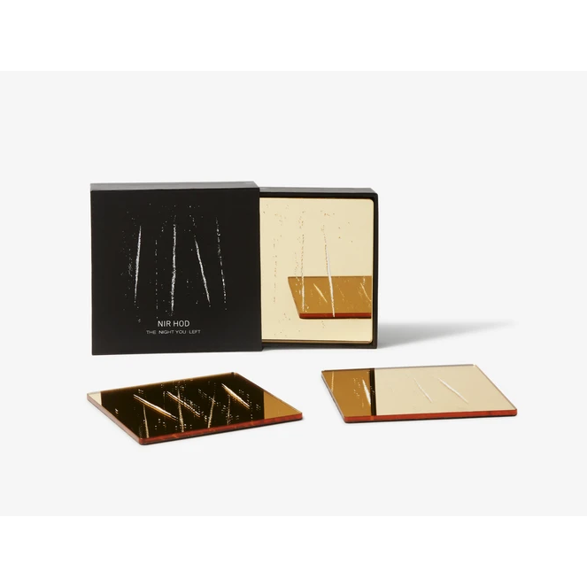 【Nir Hod】The Night You Left コースター 4枚セット Coasters by Nir Hod, $105, Buy Now – Artware Editions