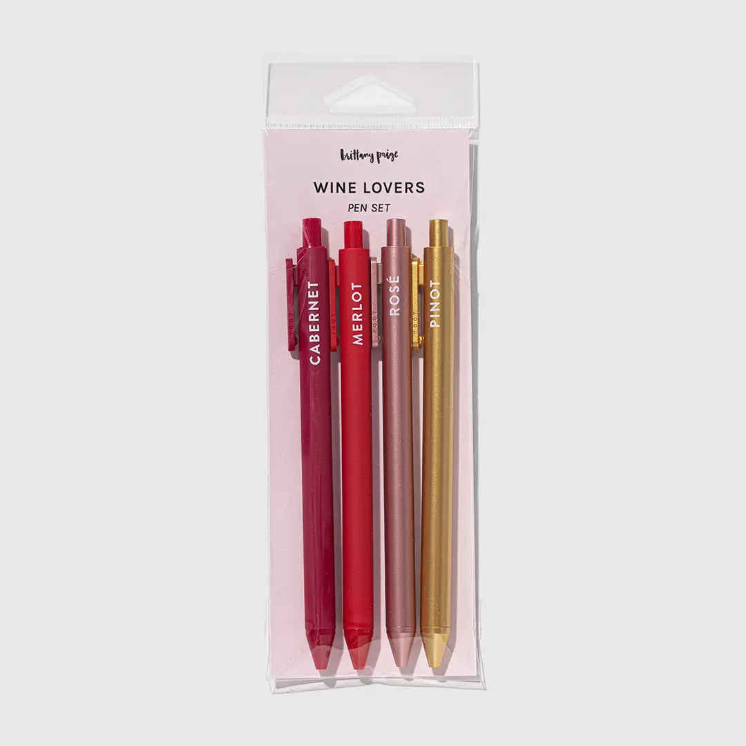 WINE LOVERS PEN SET Kitson LA