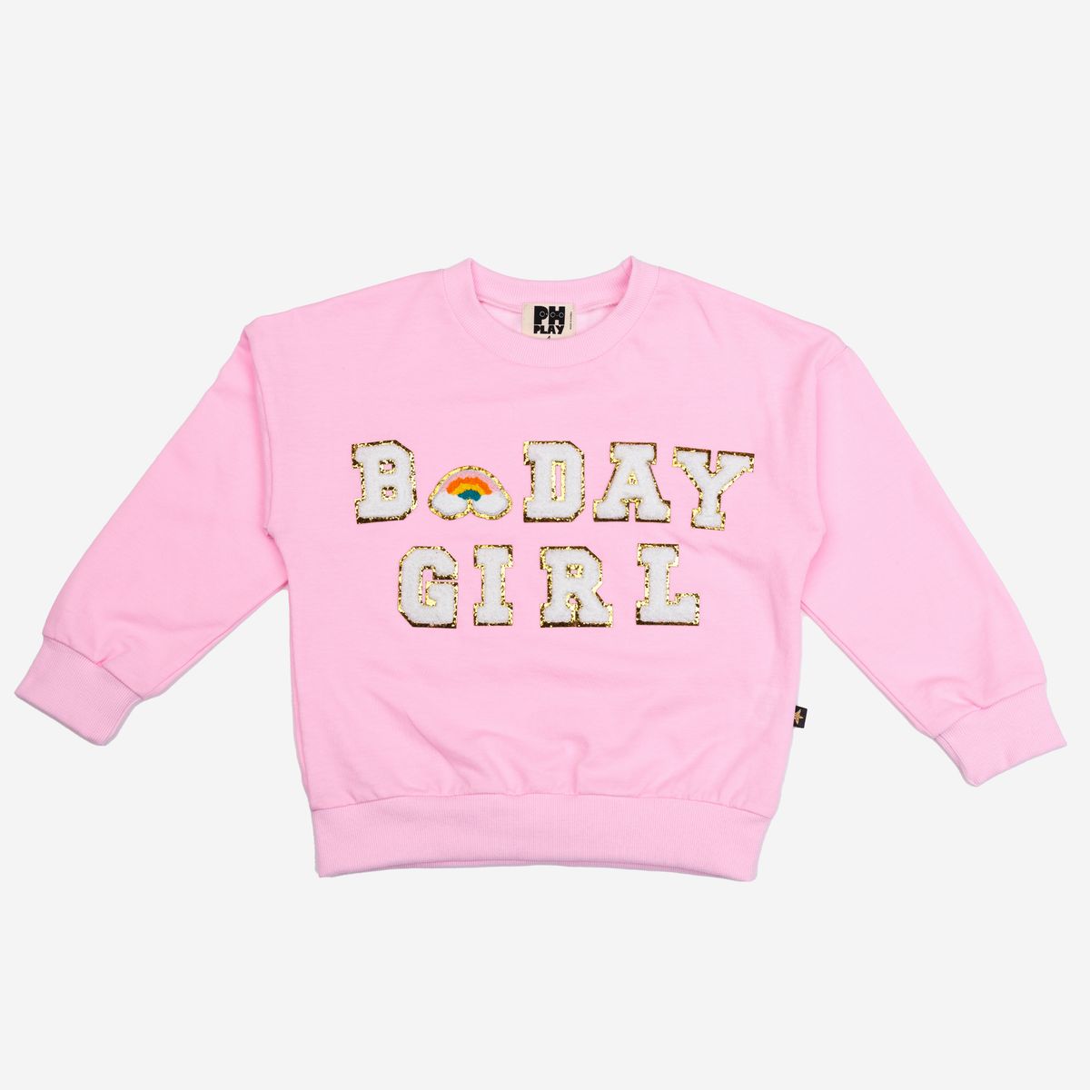 GIRLS BDAY GIRL PINK PULLOVER