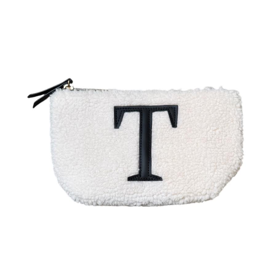 T INITIAL SHERPA POUCH