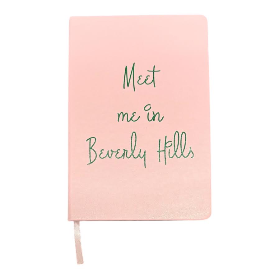 MEET ME IN BEVERLY HILLS PINK JOURNAL