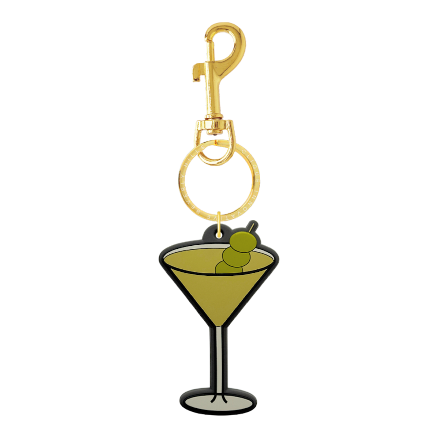 OLIVE MARTINI BAG CHARM