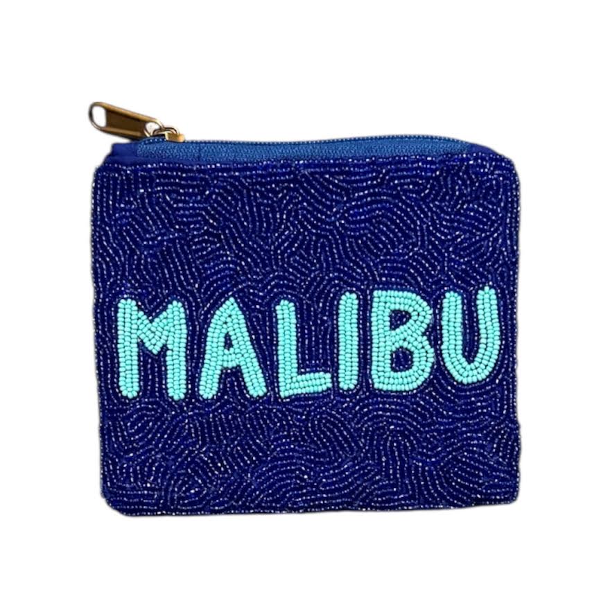 MALIBU BEADED POUCH