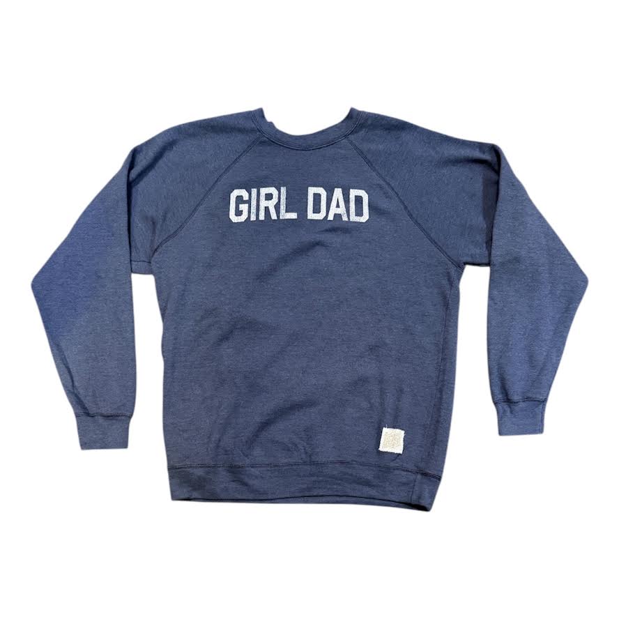 GIRL DAD NAVY SWEATSHIRT