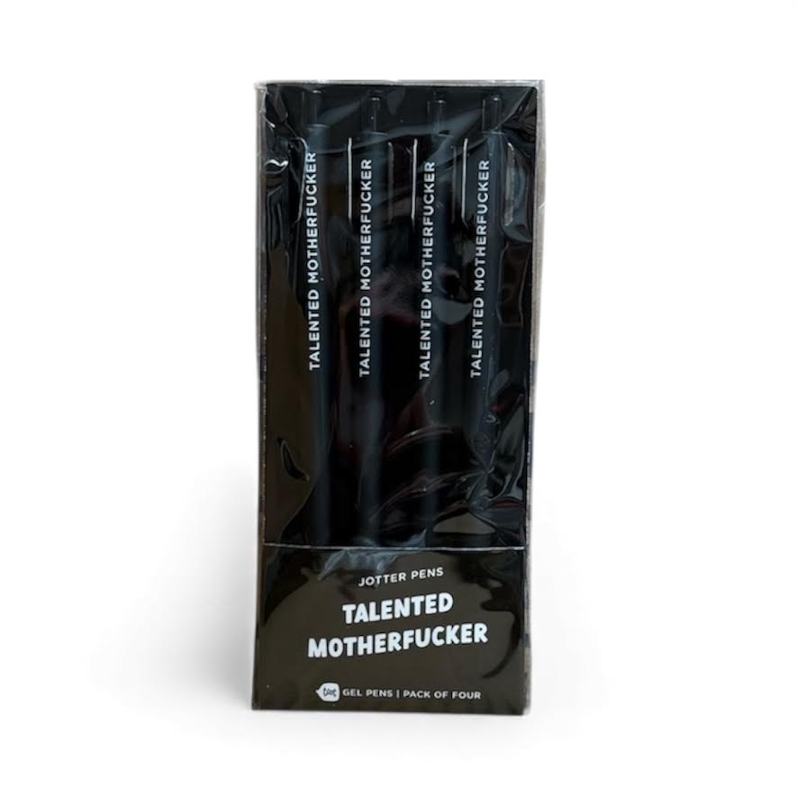 TALENTED MOTHER FUCKER JOTTER PENS