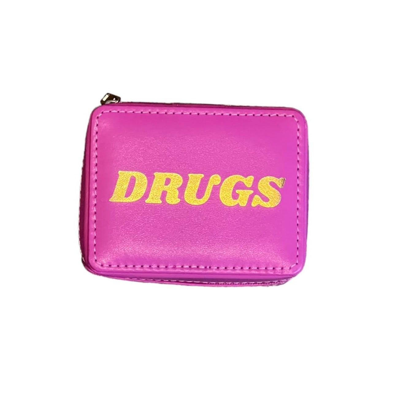 DRUGS PINK PILL CASE