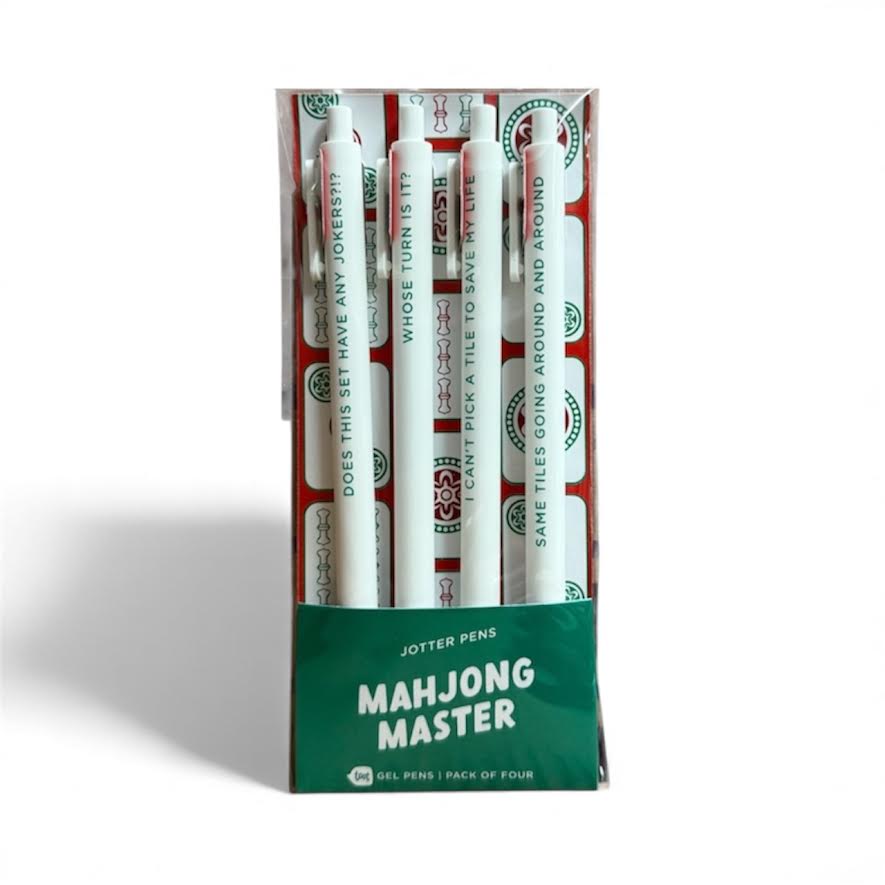 MAHJONG MASTER JOTTER PENS