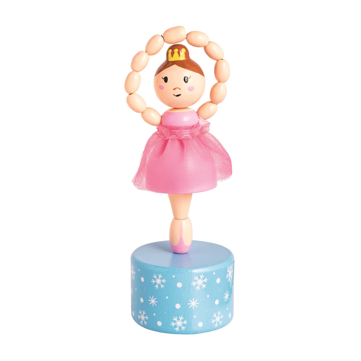 PINK BALLERINA COLLAPSING TOY