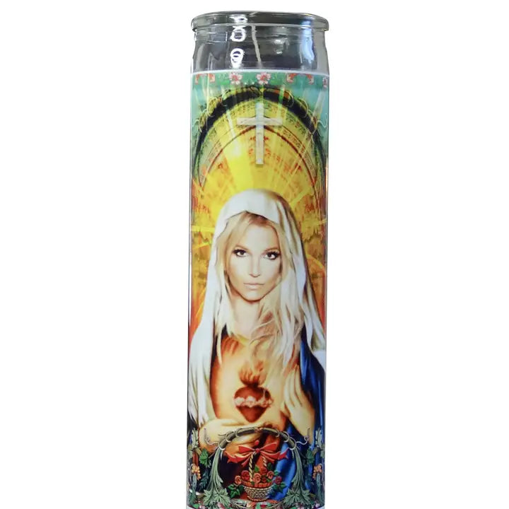 BRITNEY SPEARS PRAYER CANDLE