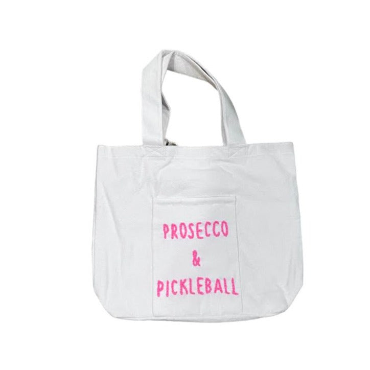 PROSECCO AND PICKLEBALL TOTE