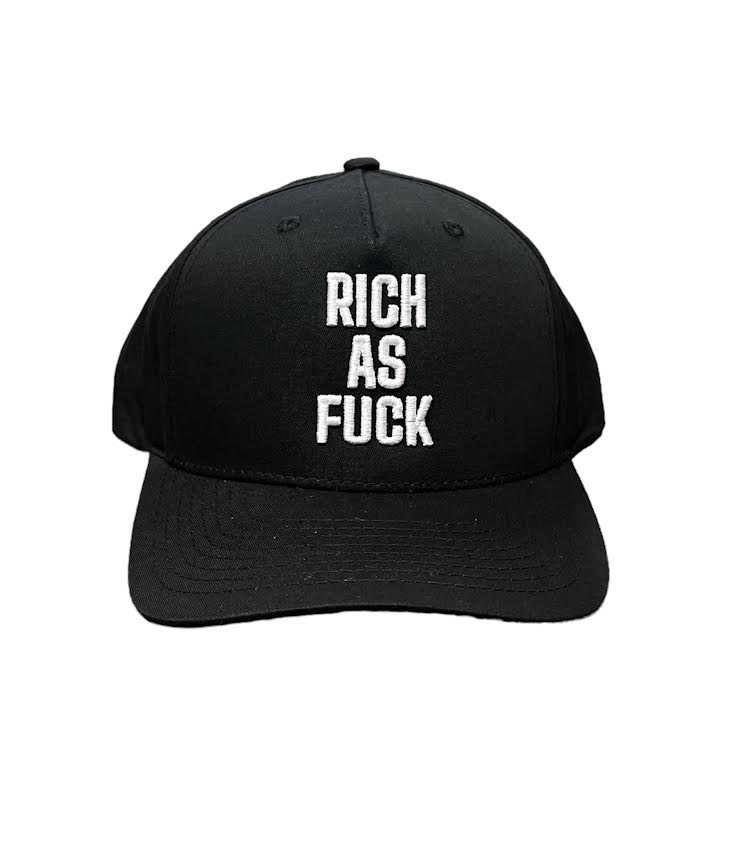 RICH AS FUCK BLACK HAT