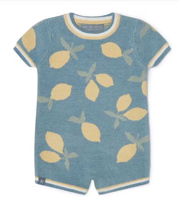 BABY LEMON BLUE ONESIE – Kitson LA