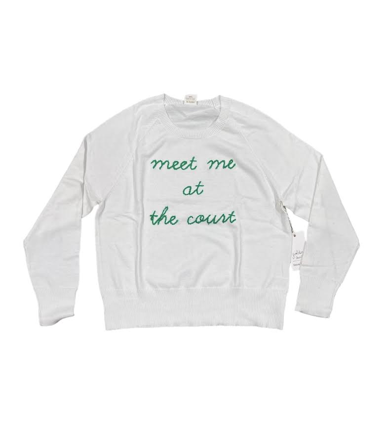MEET ME AT THE COURT SWEATER