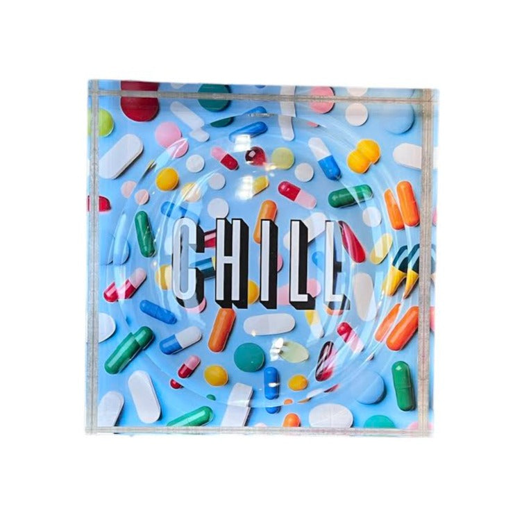 CHILL PILL CANDY DISH