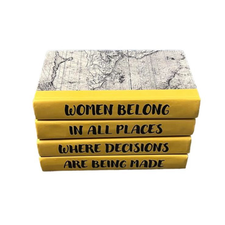 WOMEN BELONG BOOK SET