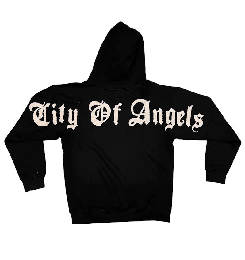 CITY OF ANGELS BLACK HOODIE