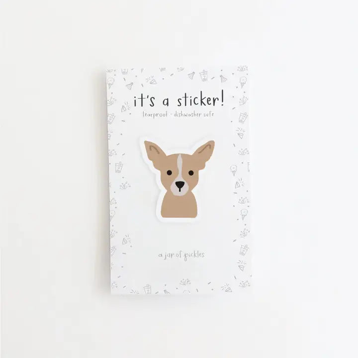 CHIHUAHUA MIX STICKER