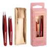 VINTAGE ROSE MINI TWEEZER SET