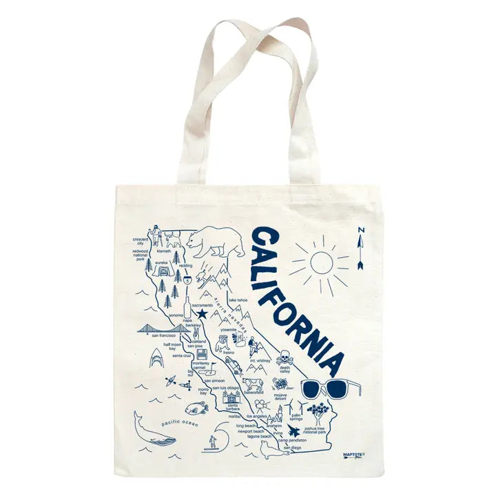 CALIFORNIA GROCERY TOTE
