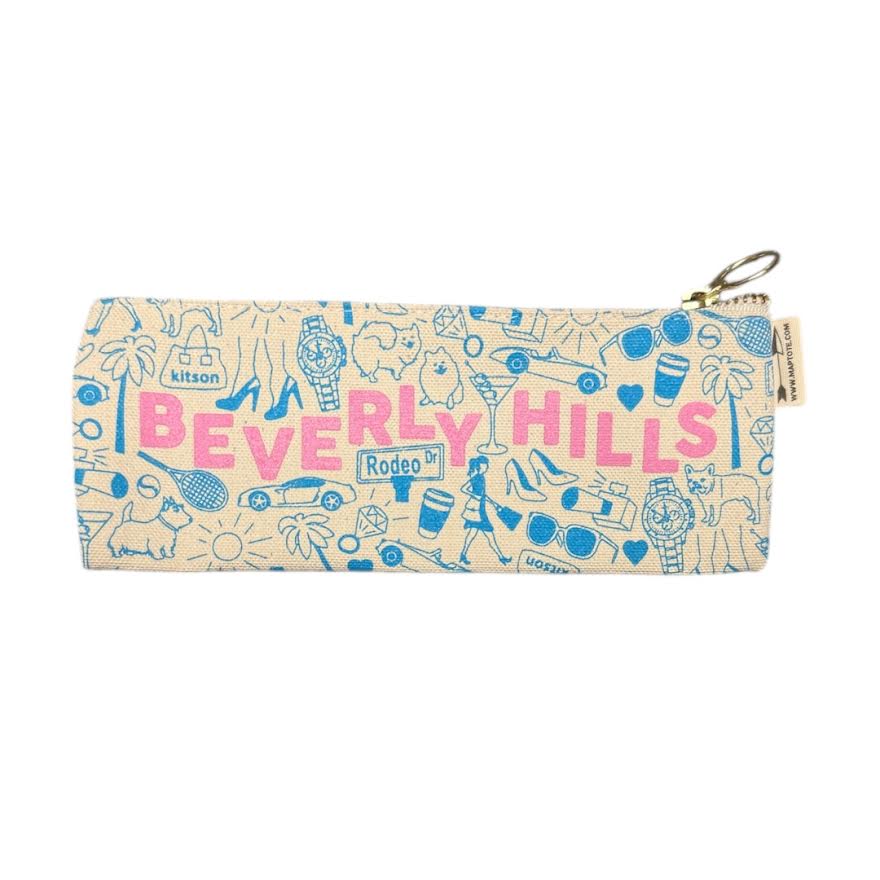 Maptote Los Angeles Dopp Kit in Denim | KITSON KITROSS LA – Kitson LA