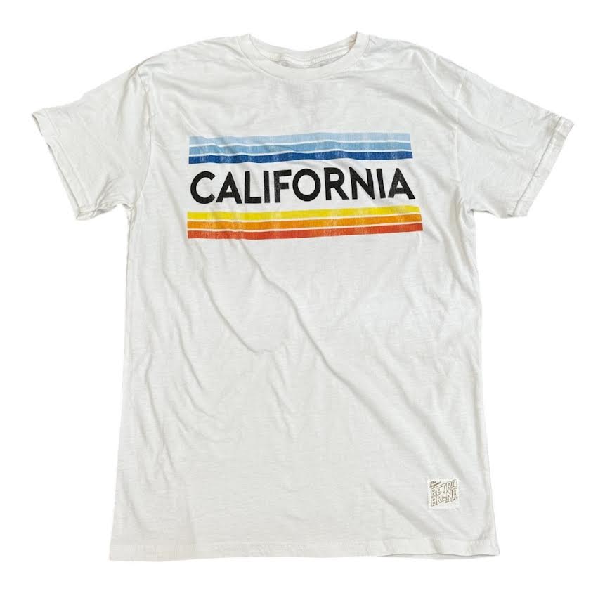 MENS VINTAGE WHITE CALIFORNIA TEE – Kitson LA
