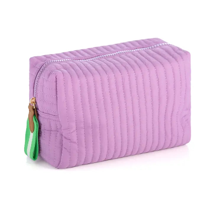 LILAC LARGE BOXY COSMETIC POUCH