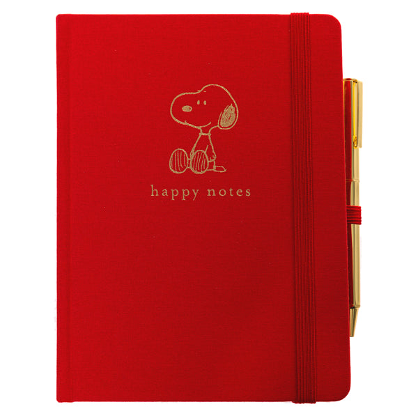 PEANUTS JOURNAL WITH PEN
