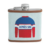 SKI SWEATER NEEDLEPOINT FLASK