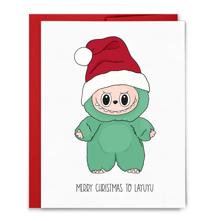 MERRY CHRISTMAS LAYUYU CARD