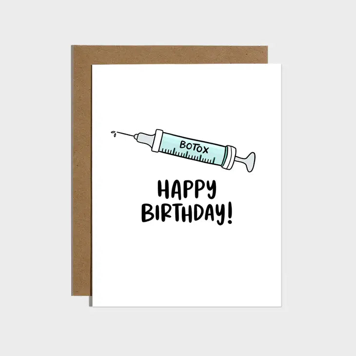 BOTOX BIRTHDAY CARD – Kitson LA