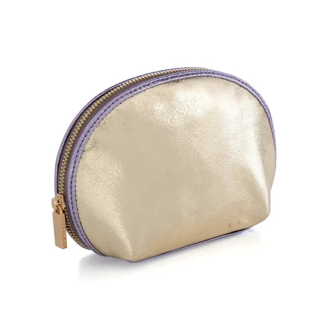 GOLD SKYLER COSMETIC POUCH