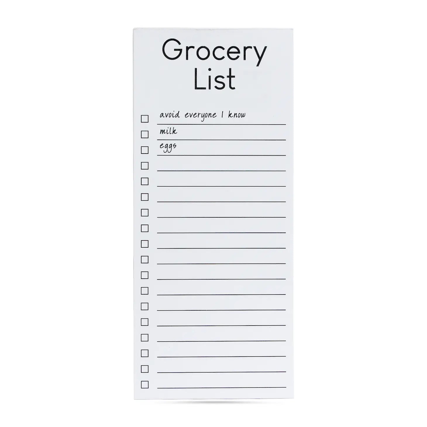 GROCERY LIST AVOID EVERYONE LIST PAD – Kitson LA