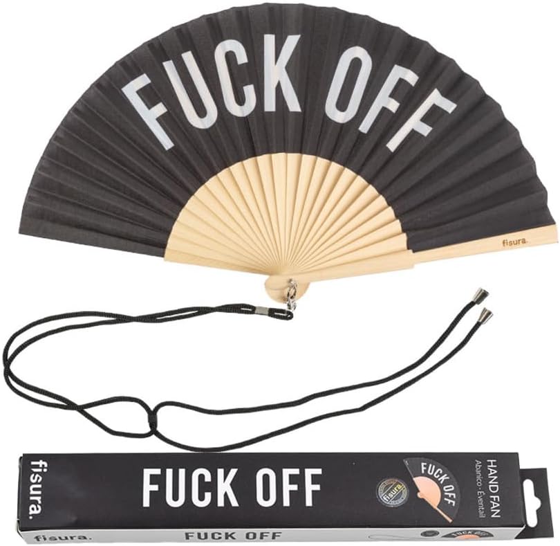 FUCK OFF HAND FAN