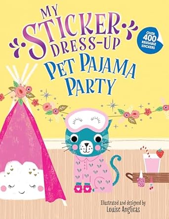 MY STICKER DRESS UP: PET PAJAMA PARTY